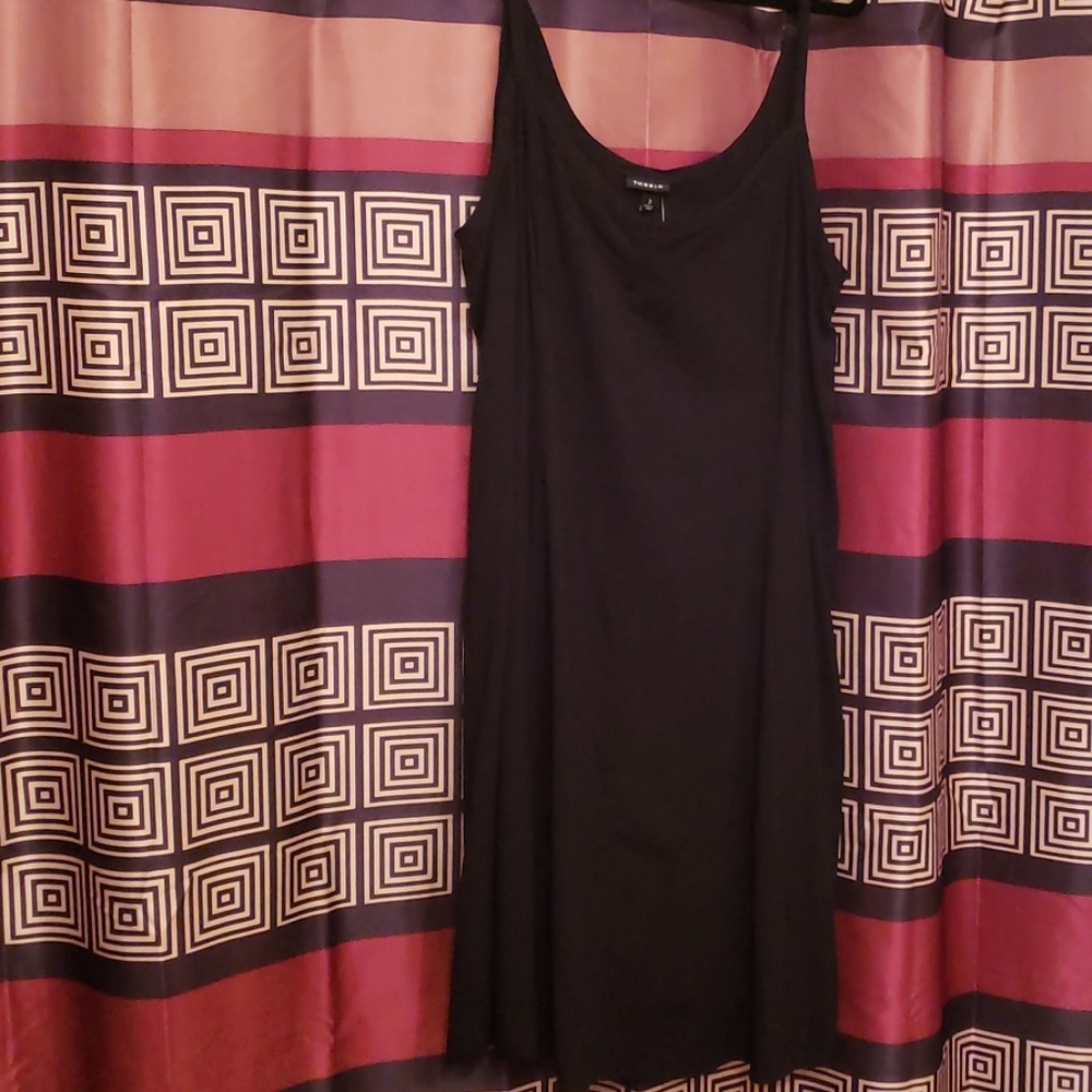 Plus size black dress